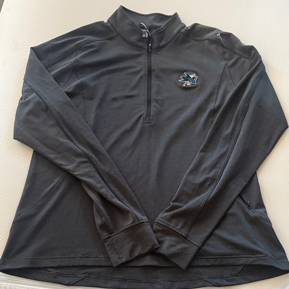 Men's Black Zip Up Sweater